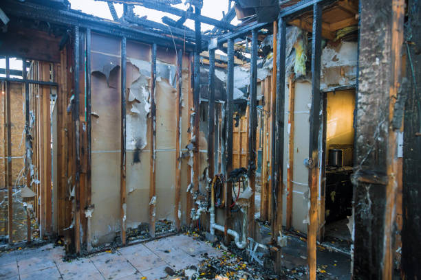 Professional Fire Damage Removal technician working in Flourtown, PA